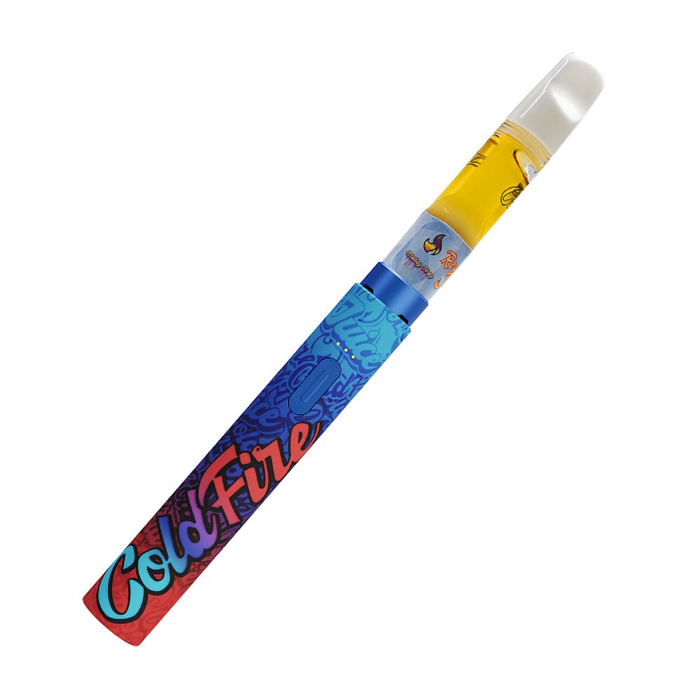 ColdFire x Vessel Core 510-thread pen-style battery with custom ColdFire graphic