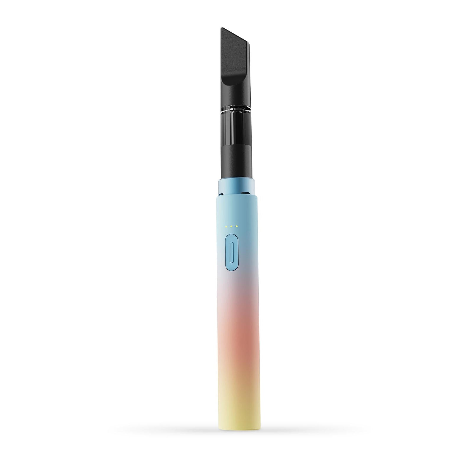 Vessel Core Soleil battery with cartridge attached, front view