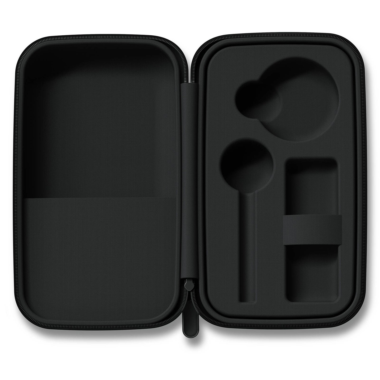 Tide Case Black closed hard-shell carry case on white background